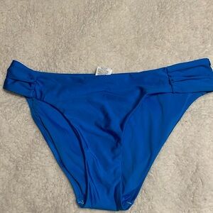 46M.- Sunshine 79 Women's Standard Side Shirred Hipster Bikini Swimsuit Bottom.